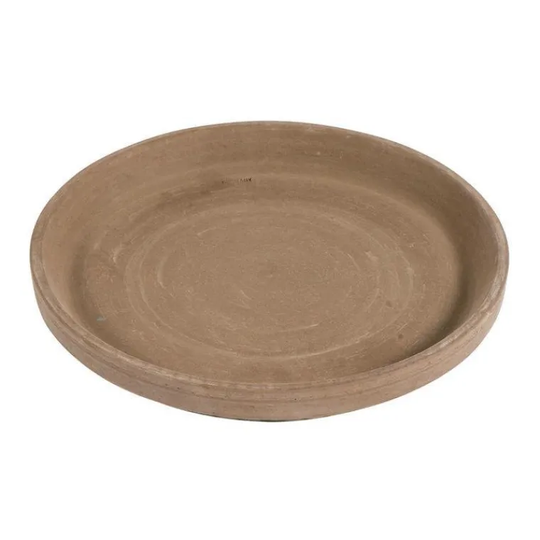 Sale NDT INTERNATIONAL Soucoupe coloris marron - Ø 28 cm