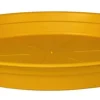 New COCORIPOT Soucoupe en plastique recyclé jaune pollen - Ø 30 cm