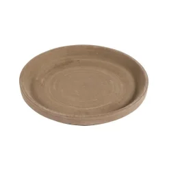 Hot NDT INTERNATIONAL Soucoupe en terre cuite basalt Spang Xlu - Ø 14 cm