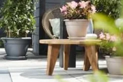 Sale ELHO Soucoupe ronde en plastique recyclé anthracite - Ø 40 cm