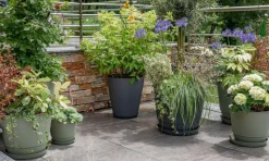 Hot EDA Soucoupe vert kaki pour pot Poetic Joy 35 - Ø 26,6 x H 3,4 cm