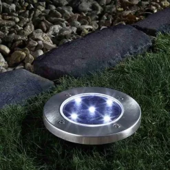 Best SMART GARDEN Spot à planter Up Light argent à LED 5 lumens