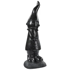 New HAIRIE GRANDON Statue en béton ciré anthracite Lutin fille petit modèle - 54 cm