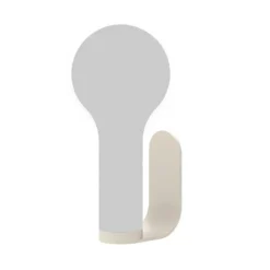 Outlet FERMOB Support applique murale en aluminium pour lampe Aplô coloris gris argile - 12 x 5 cm