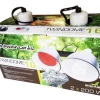 Clearance REPTILE PLANET Support éclairage et chauffage pour terrarium coloris blanc Twindome 16 - Ø 16 x H 19 cm