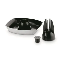 WEBER Support de cuisson pour poulet rôti noir 24 x 20 cm