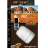 New REPTILE PLANET Support de lampe pour terrarium en porcelaine coloris blanc Repti Socket