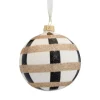 Clearance KAEMINGK Suspension boule coloris blanc en verre - Ø 8 cm
