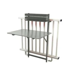 Best FERMOB Table balcon Bistro en acier - 77 x 62 x 120 cm