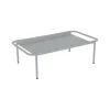 Best FERMOB Table basse déportée Coolside coloris gris en acier - 115 x 63 cm