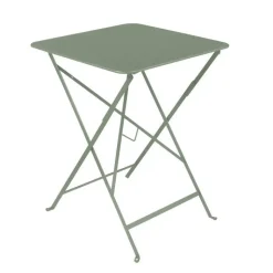 Best FERMOB Table carrée pliante Bistro en acier 57 x 57 x 74 cm
