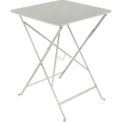 Best FERMOB Table carrée pliante Bistro en acier 57 x 57 x 74 cm
