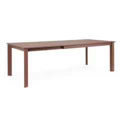 Outlet BIZZOTTO Table de jardin extensible Konnor Barn - 160/240 x 100 cm
