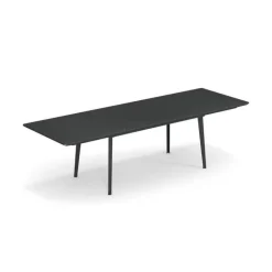 Online EMU Table en acier gris anthracite Plus4 - 160/270 x 90 cm