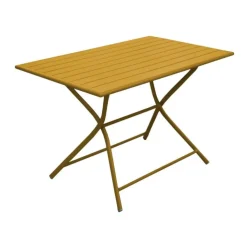 New Table en aluminium Max Proloisirs - 110 x 70 x 74 cm