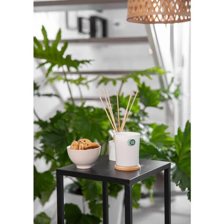 Hot Table en métal noir Ø30xH.48,5 cm