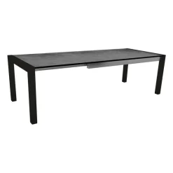 Best STERN Table extérieure coloris gris en aluminium - 174 x 214 x 254 x 90 cm