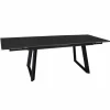 Sale Table Malo avec 2 rallonges en aluminium - 180 x 230 x 280 x 100 cm