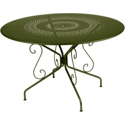 New FERMOB Table Montmartre ronde en acier - Ø 117 x 74 cm