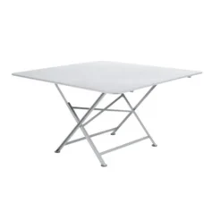 New FERMOB Table pliante Cargo en acier - 128 x 128 x74 cm
