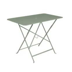 Outlet FERMOB Table pliante en acier coloris cactus Bistro - 97 x 57 x 74 cm