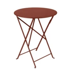 Hot FERMOB Table pliante en acier Bistro - Ø 60 cm