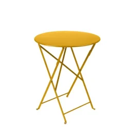 Hot FERMOB Table pliante en acier Bistro - Ø 60 cm