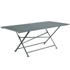 Discount FERMOB Table pliante rectangulaire en acier Cargo - 190 x 90 x 74 cm