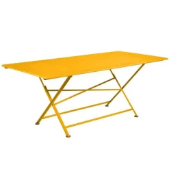 Discount FERMOB Table pliante rectangulaire en acier Cargo - 190 x 90 x 74 cm