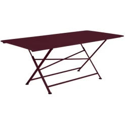 Discount FERMOB Table pliante rectangulaire en acier Cargo - 190 x 90 x 74 cm