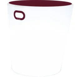 FERMOB Tabouret lumineux Inoui coloris noir en polyéthylène - 44 cm