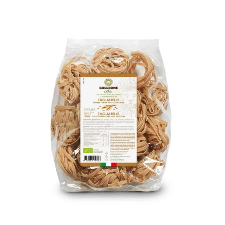 Outlet SOLLEONE BIO Tagliatelle au blé d'épeautre semi complète - 500 g