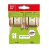 New SWISSINNO Tapette à souris en bois certifiée FSC® Swissland The Classics - Les 2 pièces