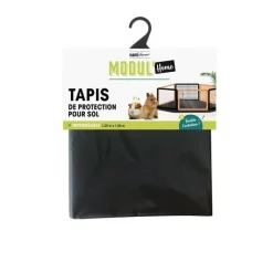 Sale HAMIFORM Tapis de protection coloris noir Modul'home - 125 x 105 cm