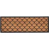 Best ESSCHERT DESIGN Tapis en fibre de coco et caoutchouc motif bardeau taille XL - 120 x 40 cm