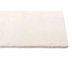 New WINKLER Tapis fausse fourrure coloris beige - 70 x 140 cm