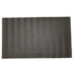 Discount SWEETSOL Tapis grattoir en caoutchouc réversible coloris noir pour extérieur E/C - 45 x 75 cm