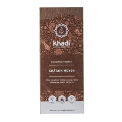 Clearance KHADI Teinture aux plantes Châtain moyen - 100 g