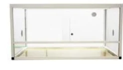 Clearance REPTILES PLANET Terrarium pour reptile coloris blanc en aluminium Reptile Planet Élégance – 100 x 45 x 50 cm