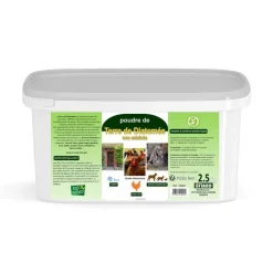 Best COMPAGNIE DES PET FOODS Terre de diatomée en seau - 2,5 kg