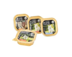 New SA VRAIE NATURE Terrine pour chat stérilisé au saumon et légumes - 100 g