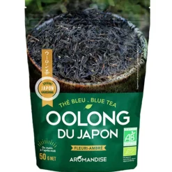 Hot AROMANDISE Thé bleu Oolong du Japon bio - 50 g