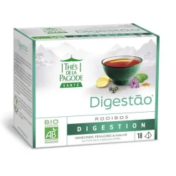 Online THES DE LA PAGODE Thé rooibos digestao digestion bio Thé de la Pagode 18 sachets - 36 g