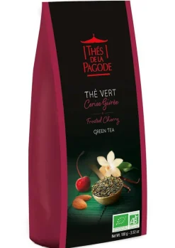 Best THES DE LA PAGODE Thé vert cerise givrée bio Thés de la pagode - 100 g