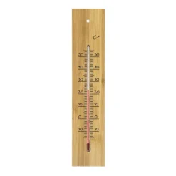 Hot INSTANT NATURE Thermomètre en bois 30 cm
