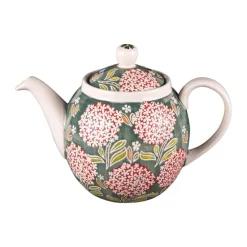 Clearance BASTIDE DIFFUSION Théière avec filtre Cottage coloris vert en grès - 1 L