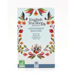 Sale ENGLISH TEA SHOP Thés et infusions bio bien-être - 20 sachets