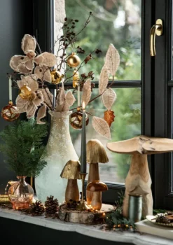 Tige de Magnolia en jute marron - Ø 10 x 76 cm