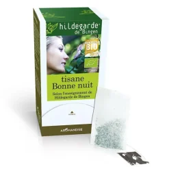 Hot AROMANDISE Tisane bonne nuit Hildegarde bio en boite de 20 sachets
