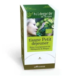 AROMANDISE Tisane petit déjeuner Hildegarde bio en boite de 20 sachets